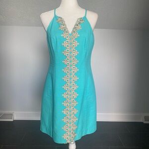 Lilly Pulitzer Shift Dress in Seaside Aqua
